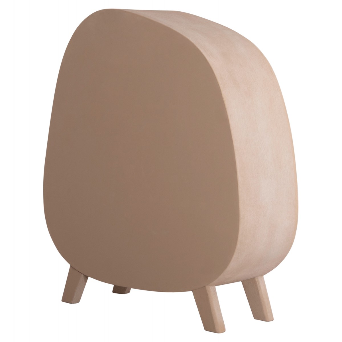 ΡΑΦΙΕΡΑ ΣΕΙΡΑ SANTORINI HM18060.02 MDF ΣΕ ΚΑΦΕ ΧΡΩΜΑ 120x38x133Υεκ.