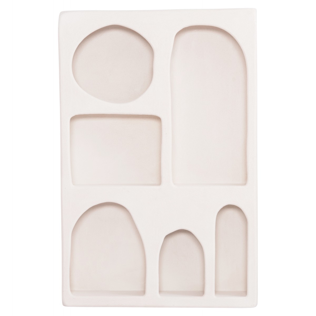 ΡΑΦΙΕΡΑ-ΚΟΜΜΟ ΣΕΙΡΑ SANTORINI HM18059 MDF ΣΕ ΥΠΟΛΕΥΚΟ 80x18x120Υεκ.