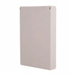 ΡΑΦΙΕΡΑ-ΚΟΜΜΟ ΣΕΙΡΑ SANTORINI HM18059 MDF ΣΕ ΥΠΟΛΕΥΚΟ 80x18x120Υεκ.