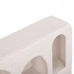 ΡΑΦΙ ΤΟΙΧΟΥ ΣΕΙΡΑ SANTORINI HM18063.01 MDF ΣΕ ΥΠΟΛΕΥΚΟ 120x18x60Υεκ.