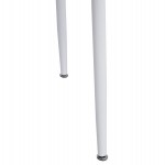 ΤΡΑΠΕΖΙ ΤΡΑΠΕΖΑΡΙΑΣ PALOMA HM8334.02, 120X70X76,5- SONOMA, ΛΕΥΚΑ ΠΟΔΙΑ