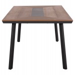 ΤΡΑΠΕΖΙ ΑΛΟΥΜΙΝΙΟΥ TABER ΜΕ POLYWOOD 200X100 ΓΚΡΙ HM5131.12