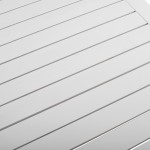 ΤΡΑΠΕΖΙ ΑΛΟΥΜΙΝΙΟΥ SAHIRA ΣΕ ΛΕΥΚΗ ΑΠΟΧΡΩΣΗ 80Χ80X75,5Υεκ. HM5572.01