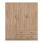 ΝΤΟΥΛΑΠΑ 3ΦΥΛΛΗ CARLY HM384.02 ΜΕ ΔΥΟ ΣΥΡΤΑΡΙΑ SONAMA 150X55Χ180Υεκ.