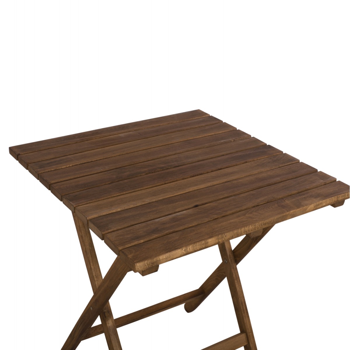 ΤΡΑΠΕΖΙ ΣΚΗΝΟΘΕΤH ΛΗΜΝΟΣ 70Χ70X75Υ εκ. ΜΑΣΙΦ ΟΞΙΑ ΕΜΠOΤΙΣΜΟΣ ΚΑΡΥΔΙ HM5648.01