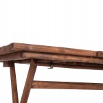 ΤΡΑΠΕΖΙ ΣΚΗΝΟΘΕΤH ΛΗΜΝΟΣ ΜΑΣΙΦ ΟΞΙΑ ΕΜΠOΤΙΣΜΟΣ ΚΑΡΥΔΙ HM5649.01 120X80X75Y εκ.