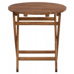 ΤΡΑΠΕΖΙ ΣΚΗΝΟΘΕΤH ΛΗΜΝΟΣ Φ70Χ76Υ ΜΑΣΙΦ ΟΞΙΑ ΕΜΠOΤΙΣΜΟΣ ΚΑΡΥΔΙ HM5654.01