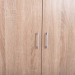 ΠΑΠΟΥΤΣΟΘΗΚΗ ΞΥΛΙΝΗ DAYANNA ΜΕ 6 ΡΑΦΙΑ 60X43X180.5εκ. SONAMA HM2379.02