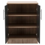 ΠΑΠΟΥΤΣΟΘΗΚΗ ΝΤΟΥΛΑΠΙ ΞΥΛΙΝΗ EMERIE HM2206.04 SONAMA-ΓΚΡΙ 60X40,5X80 εκ.