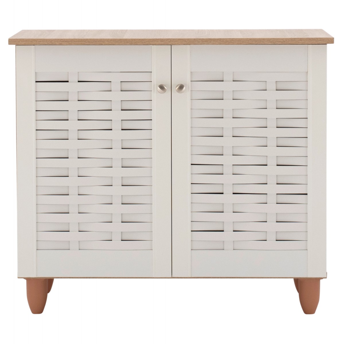 ΠΑΠΟΥΤΣΟΘΗΚΗ-ΝΤΟΥΛΑΠΙ ΞΥΛΙΝΗ HM2208.06 SONAMΑ ΛΕΥΚΗ 77Χ34Χ67,5 εκ.