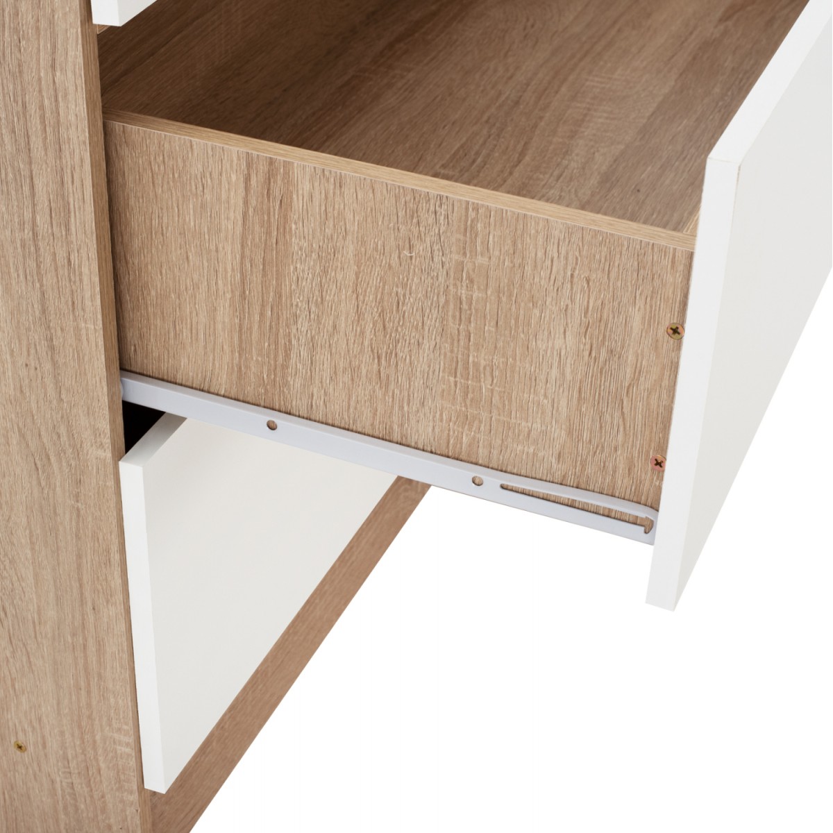 ΝΤΟΥΛΑΠΑ 2ΦΥΛΛΗ ME 2 ΣΥΡΤΑΡΙΑ REINA HM338.06 SONAMA-ΛΕΥΚΗ 80Χ42,5Χ180,5Υ εκ.