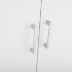 ΝΤΟΥΛΑΠΑ 3ΦΥΛΛΗ ME 2 ΣΥΡΤΑΡΙΑ CAESAR HM340.06 SONAMA - ΛΕΥΚO 89x42,5x181 εκ.