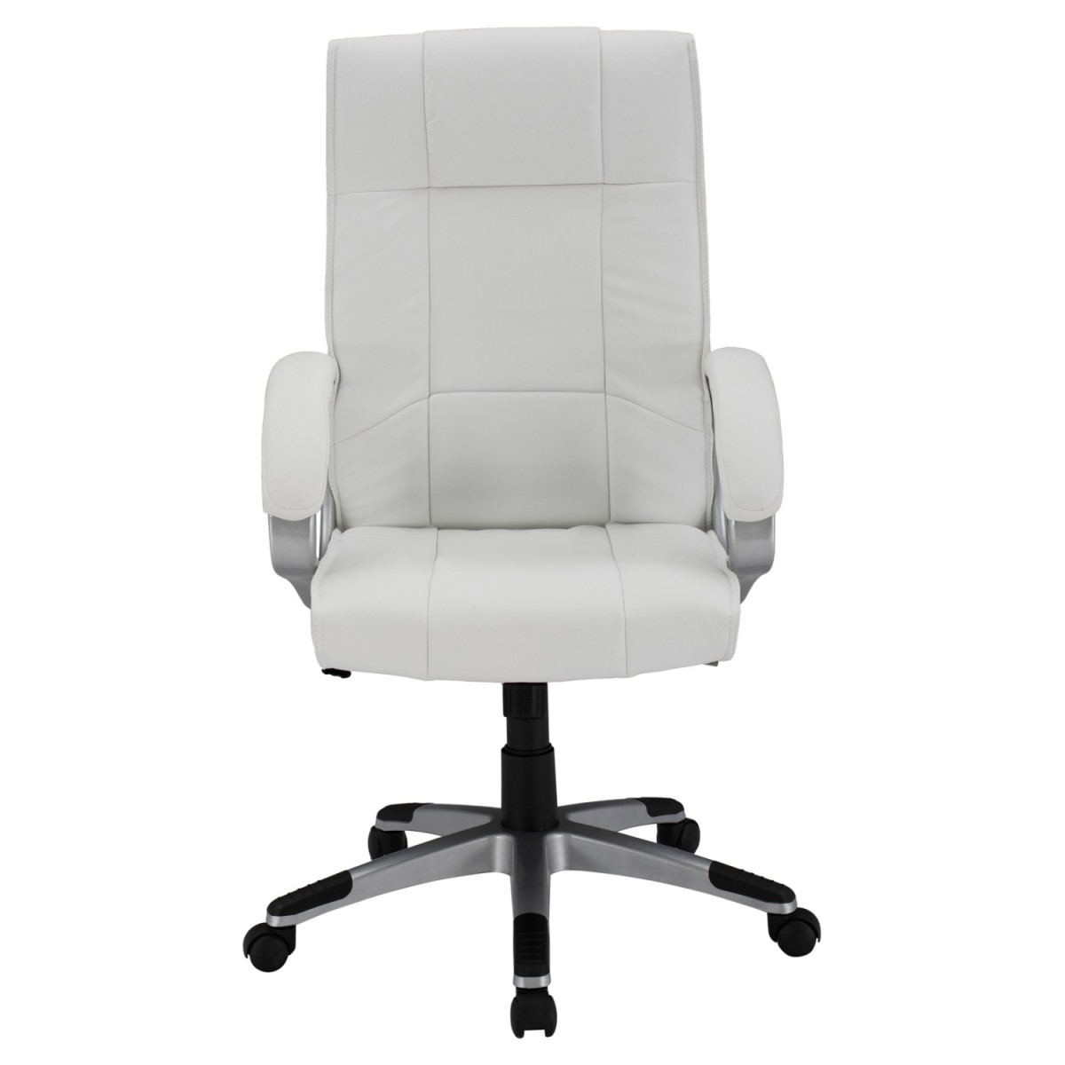 ΚΑΡΕΚΛΑ ΓΡΑΦΕΙΟΥ CHANDER HM1092.02 ΛΕΥΚΗ 63x66x116 εκ.