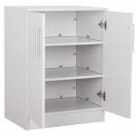 ΠΑΠΟΥΤΣΟΘΗΚΗ ΝΤΟΥΛΑΠΙ EMERIE ΜΕΛΑΜΙΝΗΣ ΛΕΥΚΗ 60x40x80Υεκ.HM2206.05