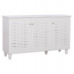 ΠΑΠΟΥΤΣΟΘΗΚΗ-ΝΤΟΥΛΑΠΙ ΜΕΛΑΜΙΝΗΣ IGGY 3ΠΟΡΤΕΣ ΛΕΥΚΗ ΜΕ ΠΟΔΙΑ 114Χ34Χ68Yεκ.HM2211.05