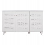 ΠΑΠΟΥΤΣΟΘΗΚΗ-ΝΤΟΥΛΑΠΙ ΜΕΛΑΜΙΝΗΣ IGGY 3ΠΟΡΤΕΣ ΛΕΥΚΗ ΜΕ ΠΟΔΙΑ 114Χ34Χ68Yεκ.HM2211.05