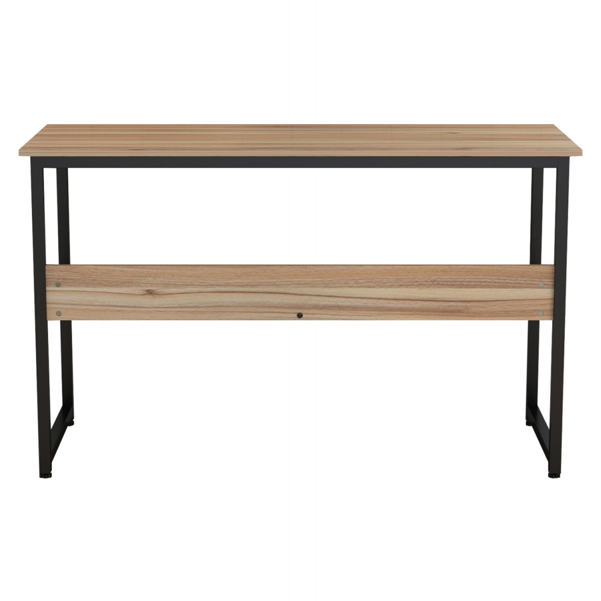 ΓΡΑΦΕΙΟ PORTIS HM2131.02 ΜΕΛΑΜΙΝΗ ΣΕ ΚΑΡΥΔΙ ΜΕ ΜΑΥΡΟ ΜΕΤΑΛΛΙΚΟ ΣΚΕΛΕΤΟ 120X50X75Υεκ.