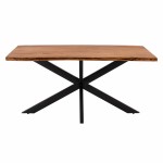 ΤΡΑΠΕΖΙ ΤΡΑΠΕΖΑΡΙΑΣ MONTANA SUPERIOR 3,5 ΠΑΧΟΣ ΜΑΣΙΦ ΑΚΑΚΙΑΣ HM8481.11 160x90x77Υ εκ.