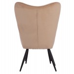 ΠΟΛΥΘΡΟΝΑ ΜΠΕΡΖΕΡΑ CRAWLEY ΜΕ ΥΠΟΠΟΔΙΟ HM8918.11 ΜΠΕΖ ΒΕΛΟΥΔΟ 70x57x103 εκ.