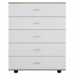 ΣΥΡΤΑΡΙΕΡΑ ΜΕΛΑΜΙΝΗΣ THORG HM8995.04- 5 ΣΥΡΤΑΡΙΑ ΣΕ SONAMA-ΛΕΥΚΟ 80Χ40Χ100Yεκ.