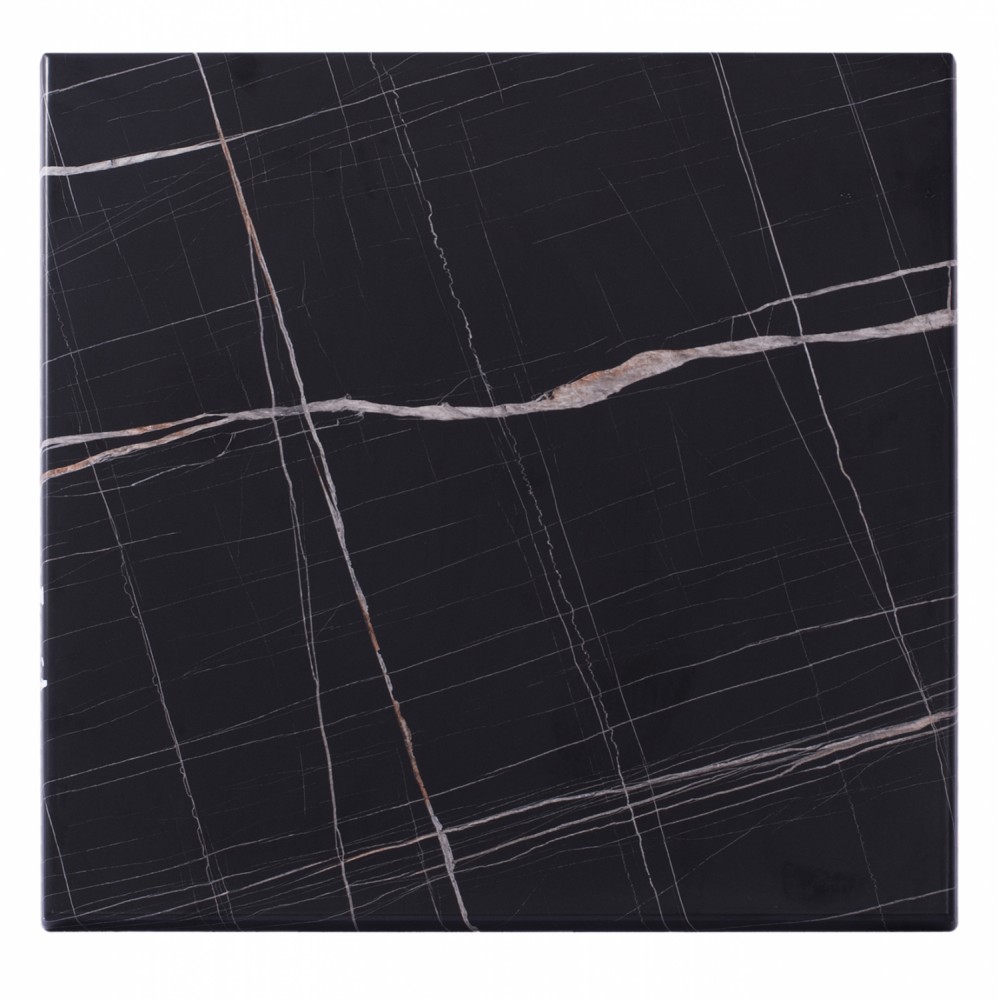 ΕΠΙΦΑΝΕΙΑ ΤΡΑΠΕΖΙΟΥ WERZALIT 80Χ80Χ3.5εκ. ΜΑΥΡΟ ΜΑΡΜΑΡΟ HM5231.13