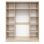 ΝΤΟΥΛΑΠΑ ΣΥΡΟΜΕΝΗ ADLER  ΜΕΛΑΜΙΝΗΣ SONAMA ΜΕ ΚΑΘΡΕΦΤΗ 3ΦΥΛΛΗ HM2461.01  183x60x220 εκ.