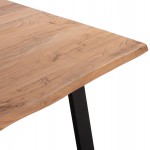 ΤΡΑΠΕΖΙ ΤΡΑΠΕΖΑΡΙΑΣ SOFIA SLIM HM8500.11 ΜΑΣΙΦ ΞΥΛΟ ΑΚΑΚΙΑΣ 160x90x76Υ εκ.