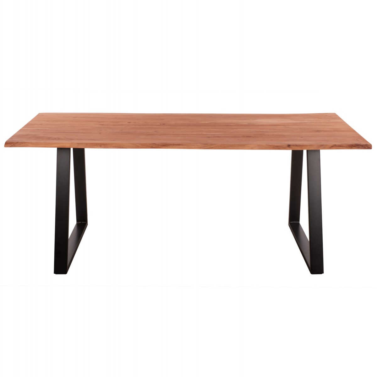 ΤΡΑΠΕΖΙ ΤΡΑΠΕΖΑΡΙΑΣ SOFIA SLIM HM8501.11 ΑΠΟ ΜΑΣΙΦ ΞΥΛΟ ΑΚΑΚΙΑΣ 200x100x77Υ εκ.