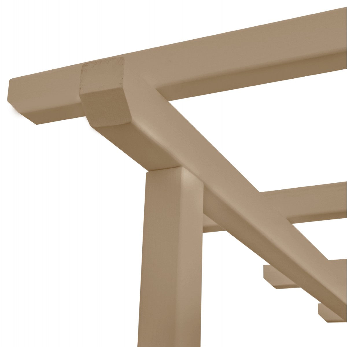 ΞΑΠΛΩΣΤΡΑ ΕΠΑΓΓΕΛΜ. ΜΥΚΟΝΟΣ ΞΥΛΙΝΗ ΔΙΠΛΗ ΜΠΕΖ ΜΕ ΟΥΡΑΝΟ 205x167x212Υεκ.HM5428.02