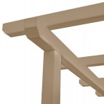 ΞΑΠΛΩΣΤΡΑ ΕΠΑΓΓΕΛΜ. ΜΥΚΟΝΟΣ ΞΥΛΙΝΗ ΔΙΠΛΗ ΜΠΕΖ ΜΕ ΟΥΡΑΝΟ 205x167x212Υεκ.HM5428.02