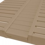 ΞΑΠΛΩΣΤΡΑ ΕΠΑΓΓΕΛΜ. ΜΥΚΟΝΟΣ ΞΥΛΙΝΗ ΔΙΠΛΗ ΜΠΕΖ ΜΕ ΟΥΡΑΝΟ 205x167x212Υεκ.HM5428.02