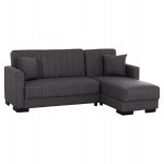 ΚΑΝΑΠΕΣ ΚΡΕΒΑΤΙ GHUFRAN ΓΩΝΙΑ ΑΝΑΣΤΡΕΨΙΜΗ ΓΚΡΙ ΜΕ ΑΠΟΘΗΚΕΤΙΚΟ ΧΩΡΟ HM3244.03 202x140x78Yεκ.