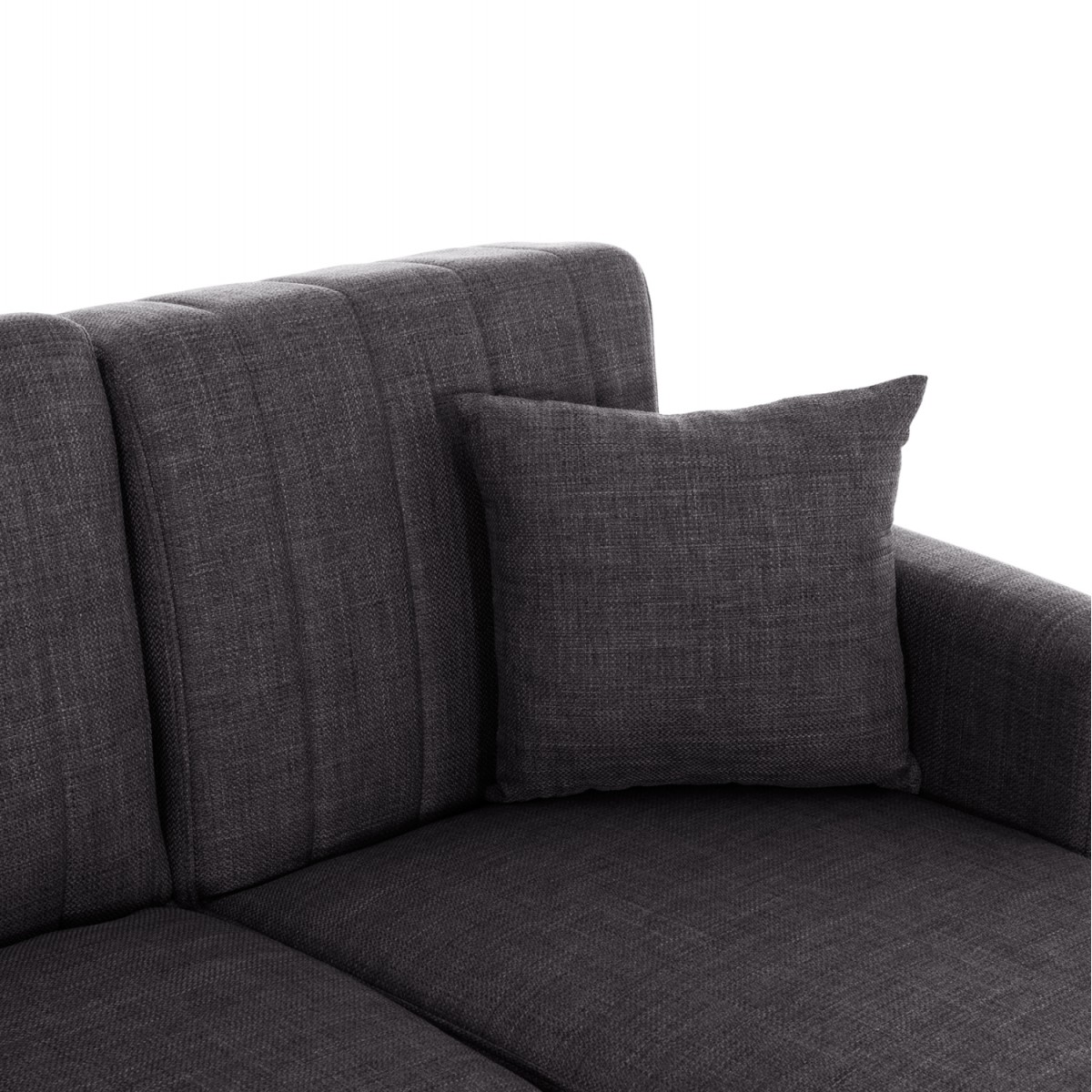 ΚΑΝΑΠΕΣ ΚΡΕΒΑΤΙ GHUFRAN ΓΩΝΙΑ ΑΝΑΣΤΡΕΨΙΜΗ ΓΚΡΙ ΜΕ ΑΠΟΘΗΚΕΤΙΚΟ ΧΩΡΟ HM3244.03 202x140x78Yεκ.