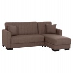 ΚΑΝΑΠΕΣ ΚΡΕΒΑΤΙ GHUFRAN ΓΩΝΙΑ ΑΝΑΣΤΡΕΨΙΜΗ ΜΠΕΖ HM3244.04 ΜΕ ΑΠΟΘΗΚΕΤΙΚΟ ΧΩΡΟ 200x133x77Yεκ.