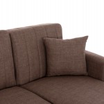 ΚΑΝΑΠΕΣ ΚΡΕΒΑΤΙ GHUFRAN ΓΩΝΙΑ ΑΝΑΣΤΡΕΨΙΜΗ ΜΠΕΖ HM3244.04 ΜΕ ΑΠΟΘΗΚΕΤΙΚΟ ΧΩΡΟ 200x133x77Yεκ.