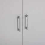 ΝΤΟΥΛΑΠΑ 2ΦΥΛΛΗ BAILEY ΜΕ ΤΡΙΑ ΡΑΦΙΑ HM337.05 ΜΕΛΑΜΙΝΗ ΛΕΥΚΗ 60Χ43Χ181Υεκ.