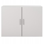 ΠΑΤΑΡΙ 2ΦΥΛΛΗΣ ΝΤΟΥΛΑΠΑΣ ΜΕΛΑΜΙΝΗΣ JASLYN HM350.05 ΣΕ ΧΡΩΜΑ ΛΕΥΚΟ 80,2x42x60Υεκ.