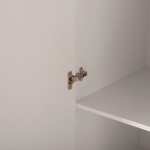 ΝΤΟΥΛΑΠΑ 3ΦΥΛΛΗ CARLY HM384.05 ΜΕ ΔΥΟ ΣΥΡΤΑΡΙΑ ΛΕΥΚΗ 150X55Χ180Υεκ.