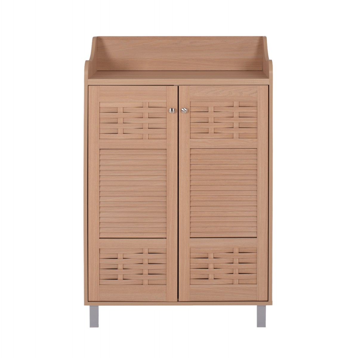 ΠΑΠΟΥΤΣΟΘΗΚΗ-ΝΤΟΥΛΑΠΙ KAILENA HM2230.09 ΜΕΛΑΜΙΝΗ ΣΕ ΦΥΣΙΚΟ 77X40,5X122Υεκ.