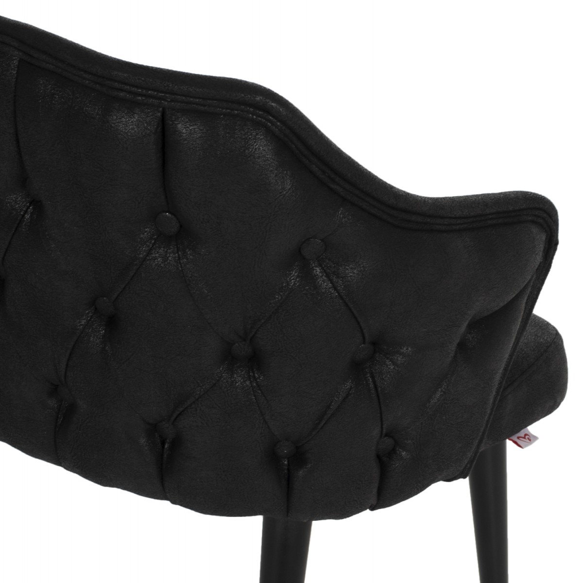 ΚΑΝΑΠΕΣ 2-ΘΕΣΙΟΣ ΕΠΑΓΓΕΛΜΑΤΙΚΟΣ CARLOS HM9273.14 ΜΑΥΡΟΣ Τ.NUBUCK-ΞΥΛΙΝΑ ΠΟΔΙΑ 119x60x84Yεκ.