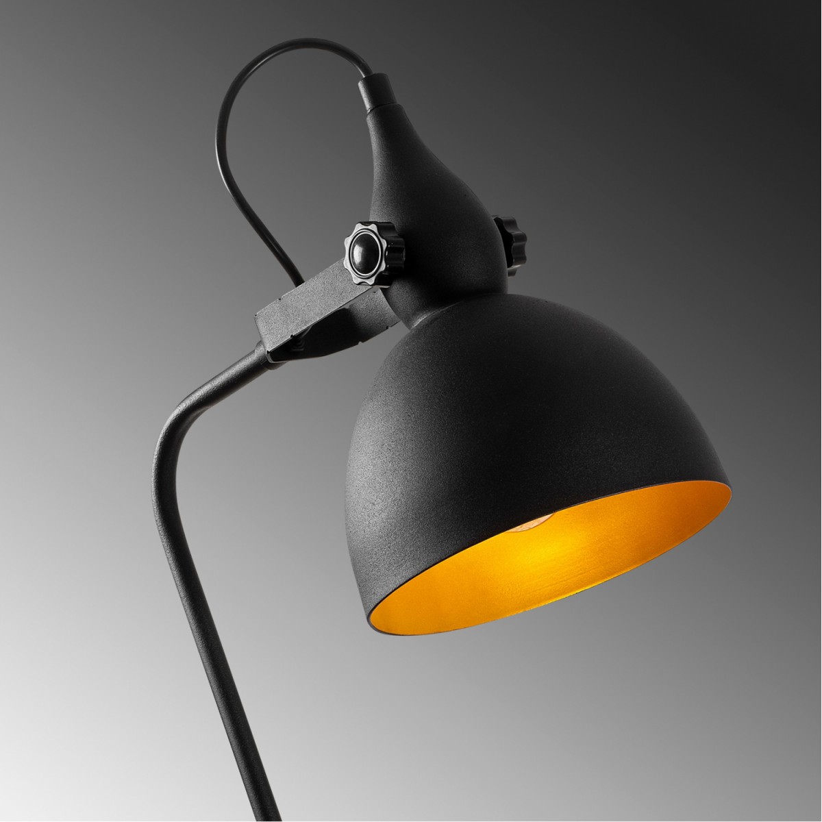 ΦΩΤΙΣΤΙΚΟ ΔΑΠΕΔΟΥ ΜΕΤΑΛΛΙΚΟ ΜΑΥΡΟ HM7342 35x30x183 εκ.