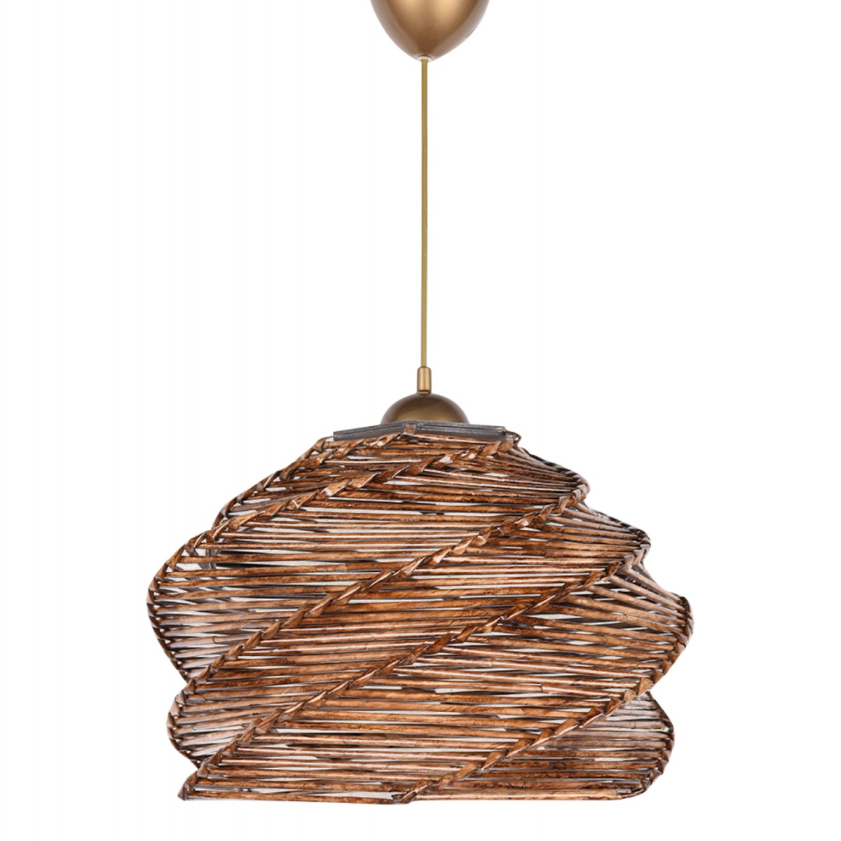 ΦΩΤΙΣΤΙΚΟ ΟΡΟΦΗΣ ΕΣΩΤΕΡΙΚΟΥ ΧΩΡΟΥ ΚΡΕΜΑΣΤΟ HM7372 ΑΠΟ ΞΥΛΟ ΚΑΙ BAMBOO ΚΑΡΥΔΙ 32x32x65Υ εκ.