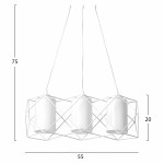 ΦΩΤΙΣΤΙΚΟ ΟΡΟΦΗΣ HM7500.02 55x75 εκ.