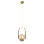 ΦΩΤΙΣΤΙΚΟ ΟΡΟΦΗΣ ΜΕΤΑΛΛΙΚΟ ΧΡΥΣΟ HM7386.02  17x80 εκ.