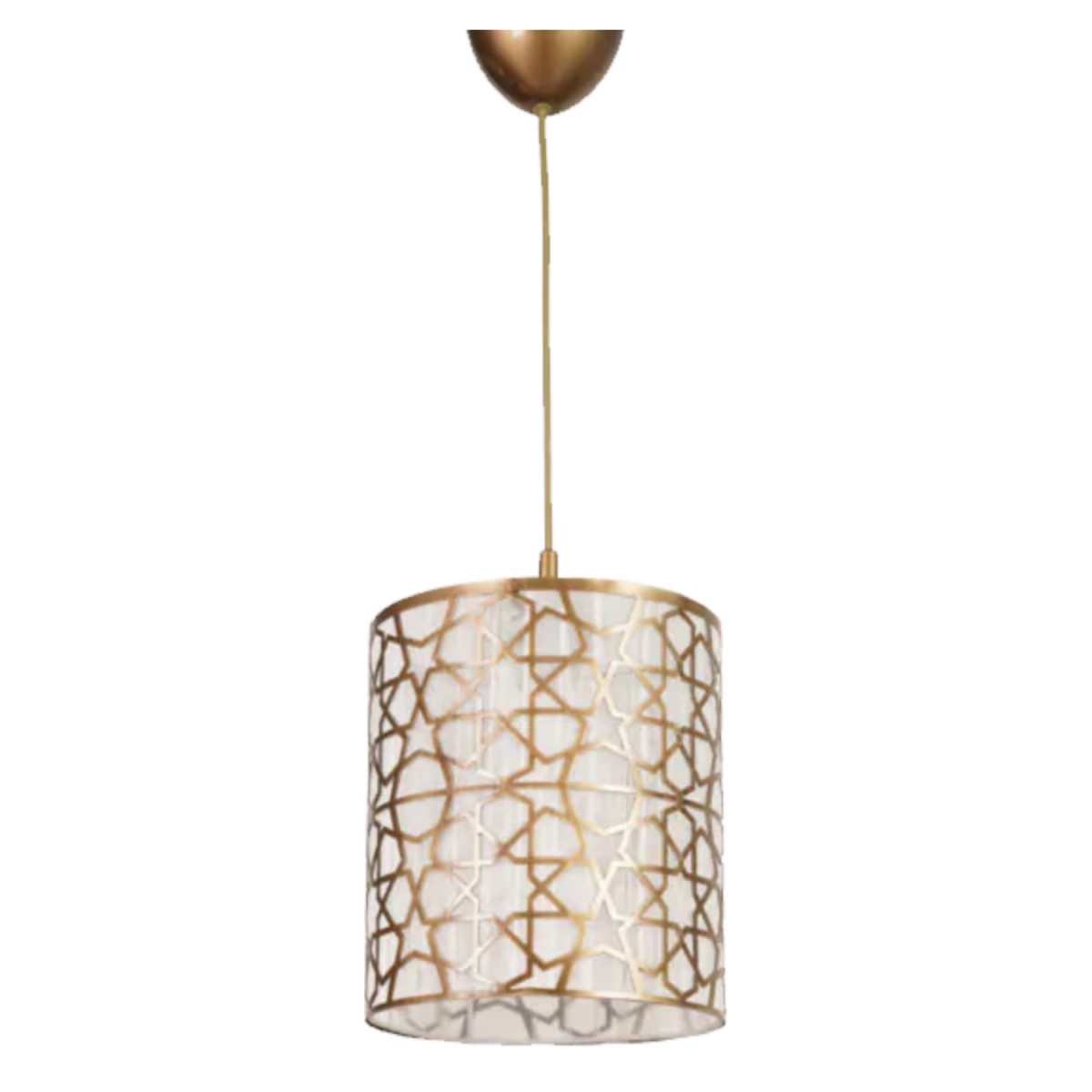 ΦΩΤΙΣΤΙΚΟ ΟΡΟΦΗΣ ΚΡΕΜΑΣΤΟ ΜΑΚΡΟΣΤΕΝΟ ΚΥΛΙΝΔΡΙΚΟ ΧΡΥΣΟ Φ20x66Yεκ.HM7646.01