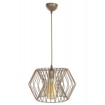 ΦΩΤΙΣΤΙΚΟ ΟΡΟΦΗΣ ΜΟΝΤΕΡΝΟ ΜΕΤΑΛΛΙΚΟ ΣΧΗΜΑ ΣΕ ΜΑΤ ΧΡΥΣΟ Φ35x68Yεκ.HM7691.01