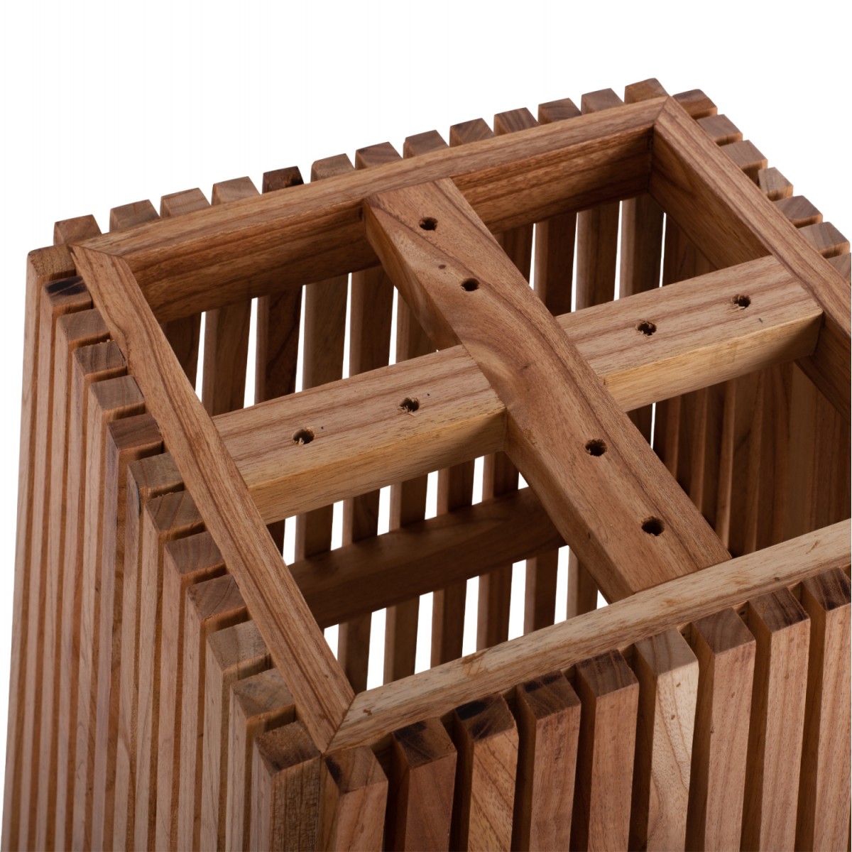 ΒΑΣΗ ΤΡΑΠΕΖΙΟΥ ΕΣΩΤ.ΧΩΡΟΥ ΤΕΤΡΑΓΩΝΗ FRANTZ HM9460.01 ΞΥΛΟ MINDI ΣΕ ΦΥΣΙΚΟ 60x60x75Y εκ.