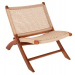 ΚΑΡΕΚΛΑ ΑΝΑΔΙΠΛΟΥΜΕΝΗ FERM HM9477.01 ΜΑΣΙΦ ΤΕΑΚ ΦΥΣΙΚΟ-ΣΧΟΙΝΙ VIRO 65,5x80x67Υεκ.