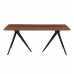 ΤΡΑΠΕΖΙ ΤΡΑΠΕΖΑΡΙΑΣ GRIPPEN HM9451.02 ΜΕ ΚΑΠΛΑΜΑ ΞΥΛΟΥ ΦΡΑΞΟΥ ΣΕ ΣΤΥΛ ΡΟΥΣΤΙΚ 180x90x75Υεκ.