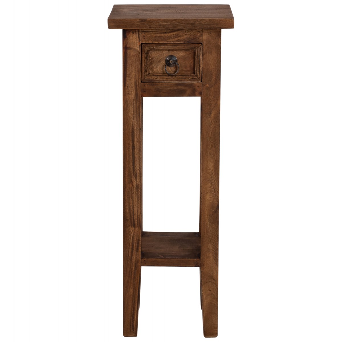 ΒΟΗΘΗΤΙΚΟ ΤΡΑΠΕΖΑΚΙ ΑΠΟ ΜΑΟΝΙ ΞΥΛΟ ΜΕ ΣΥΡΤΑΡΑΚΙ 25x25x66,5Υεκ.HM9484.01